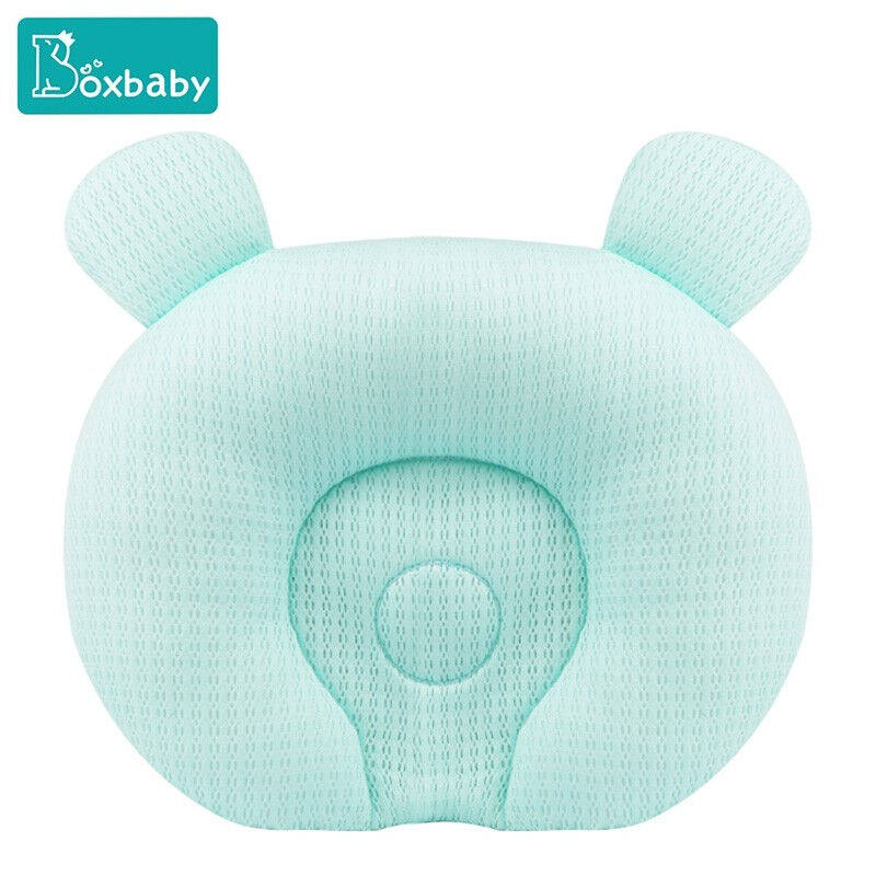 2023Boxbaby婴儿防偏头定型枕透气新生儿枕头0-1岁新生婴儿纠正头使用感如何?