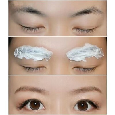 店主推荐漂眉膏染眉膏漂眉毛漂胡剂眉毛小胡子脱色膏汗毛染色温和