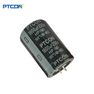 200v1800uf全新鹏泰厂价牛角铝电解电容供电源开关电焊机变频