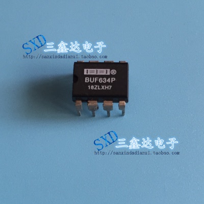 BUF634P  BUF634进口原装拆机 单运放 250mA高速缓冲放大器