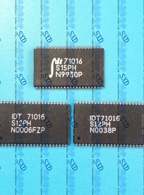 IDT71016S15PH  IDT71016S12PH原装进口拆机单片机 TSOP-44封装
