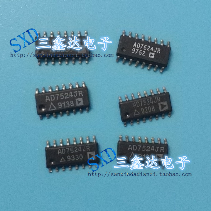 AD7524JRZ  AD7524JR 原装进口拆机  集成IC 贴片IC 特价