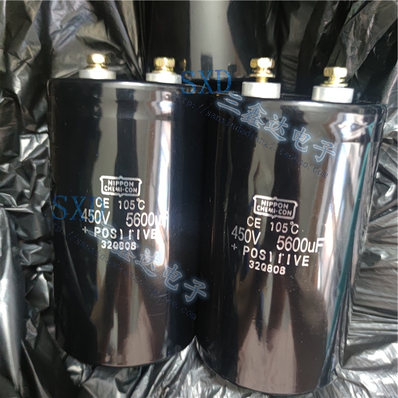 450V5600UF 5600MFD450VDC铝电解电容变频器大电容螺丝脚77*130