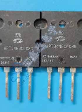 APT34N80LC3G APT34N80LC3进口原装APT拆机 34A800V MOS场效应管