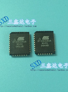 AT29C040A-90JU  AT29C040A  5V可编程只读存储器进口拆机保质量
