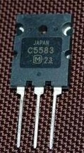 2SC5583 C5583 进口原装拆机三极管 行管 原字测试包好 TO-3PL