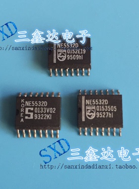 NE5532D, NE5532 进口原装拆机运放 放大器IC 集成IC SOP-16 特价