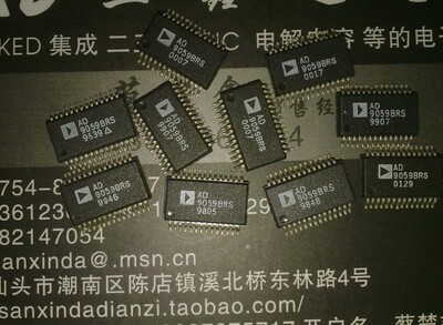 AD9059BRS  AD9059B进口原装拆机 集成IC 数模转换器 SSOP-28