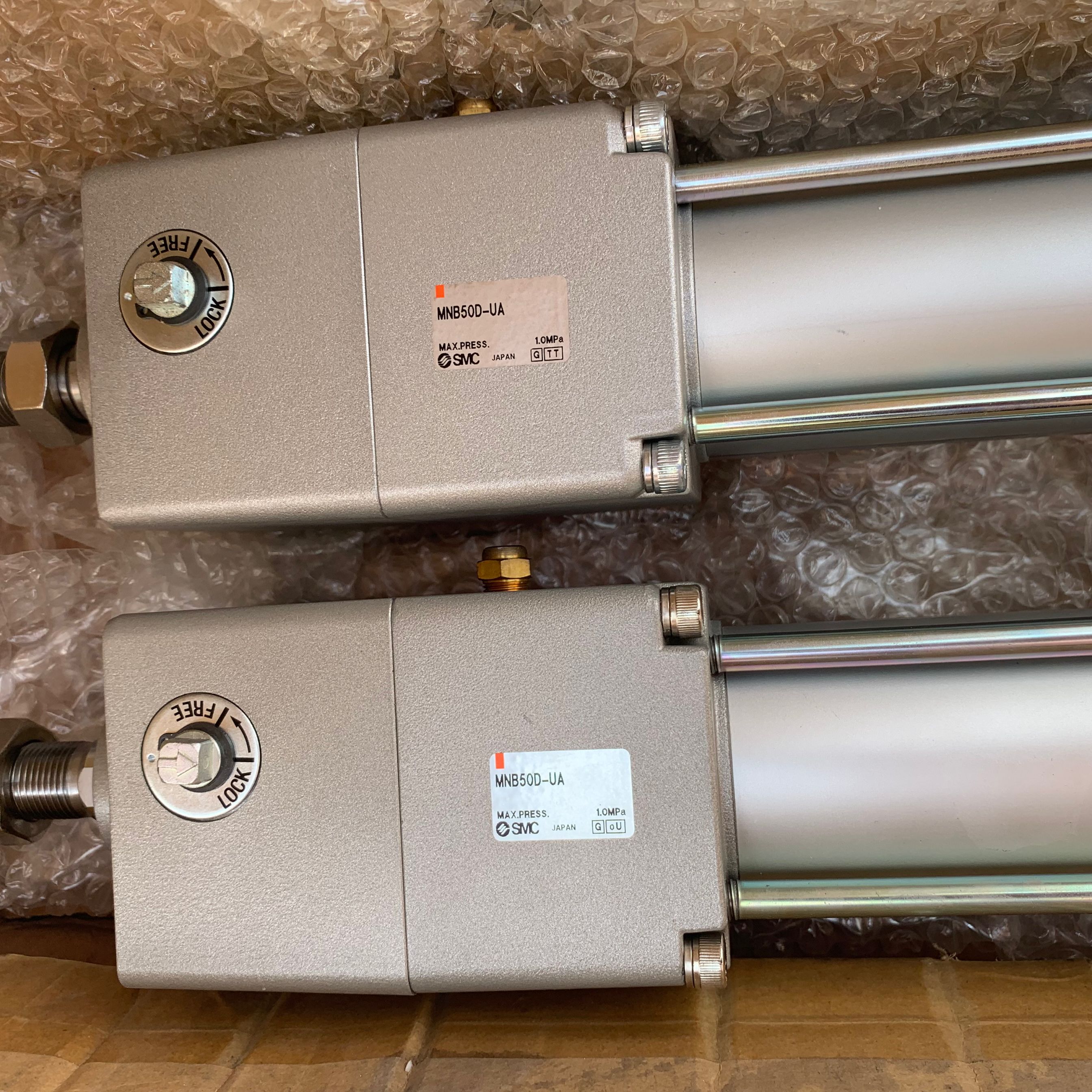 SMC质保一年MNB全新锁头气缸