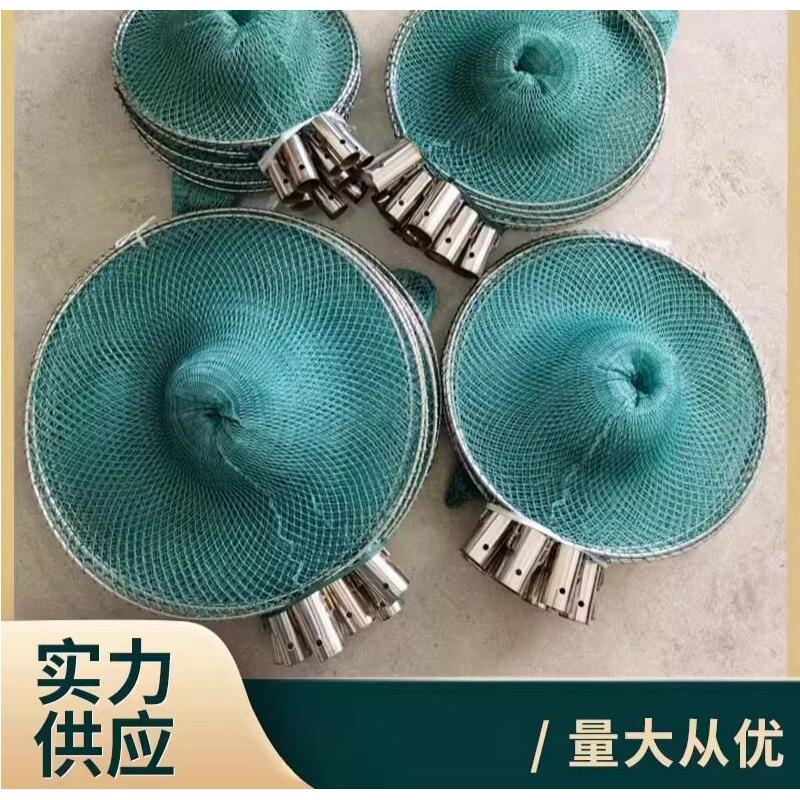 抄网套装不锈钢抄网头实心圈捕鱼