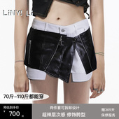 LinyiLi 女冬辣妹御姐风可拆牛仔低腰热裤 明星同款 短裤