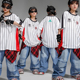 少儿hiphop潮牌街舞表演出服装 嘻哈儿童街舞潮服套装 男童酷帅短袖