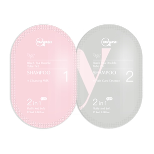 沐森堂雅漱双管沐浴露家庭洗护二合一只需洗1遍≈2洗1护 便携装