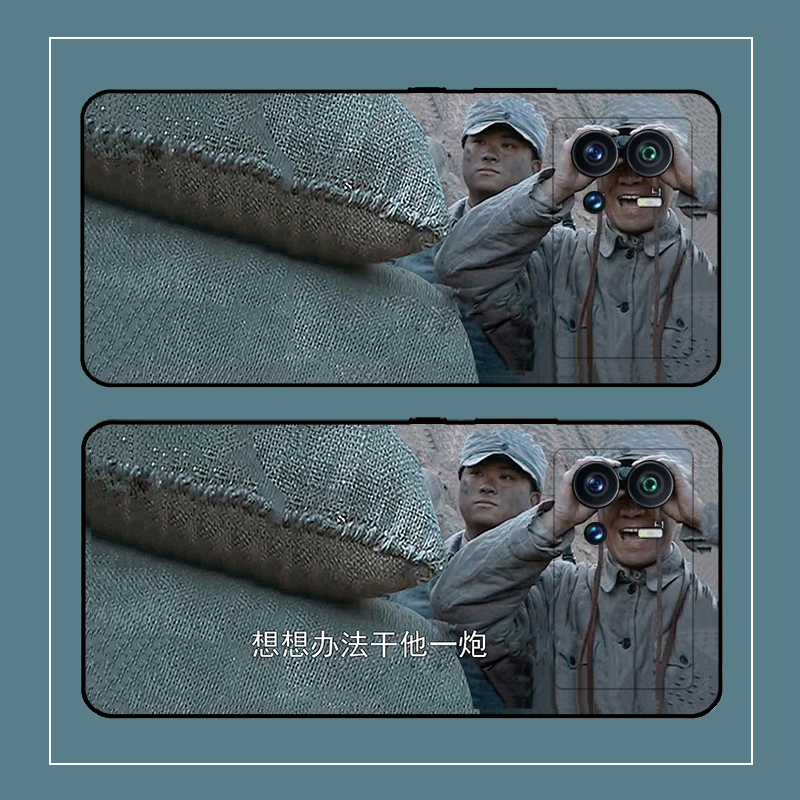 李云龙望远镜vivo iqoo12/11/10/9/8pro手机壳neo9pro/8/7/6se个性创意搞怪潮男硅胶保护套防摔磨砂软壳