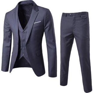 Man Best and Color Three Wedding Groom piece Suit