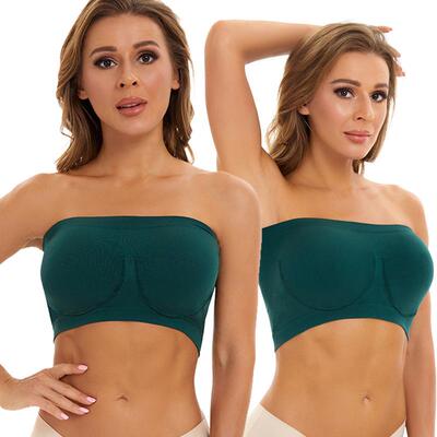 Underwear Bra Wrap Strapless Bra Bandeau Wire Imitation