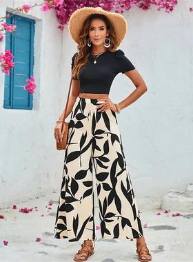 womens sumer pants elegant spring summer loose fit casual