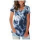 trendy tie pullover dye blended womens street Comfortable