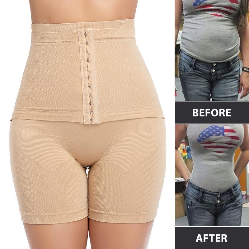 High waisted tummy-control pants for women postpartum