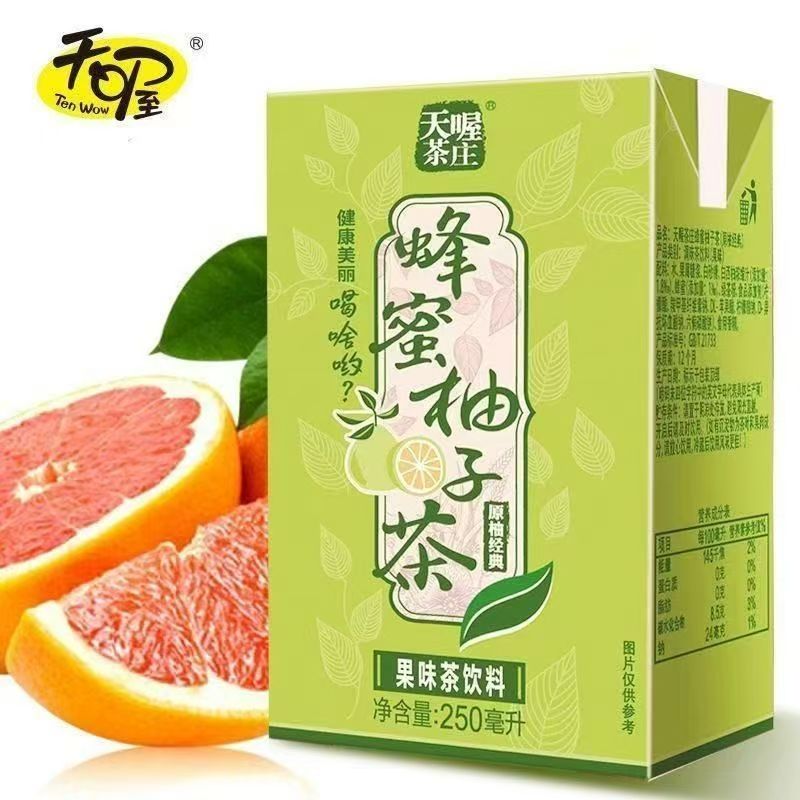 天喔茶庄蜂蜜柚子茶饮料整箱