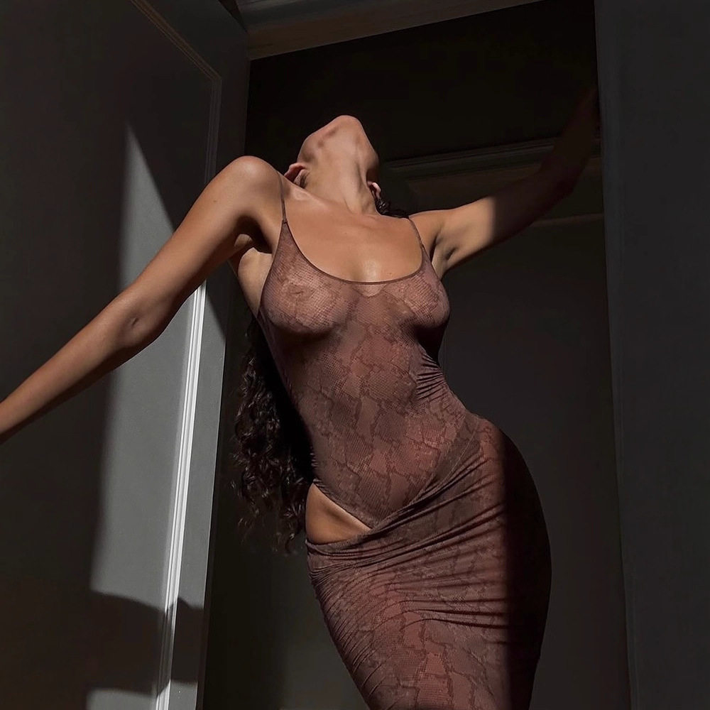 cngirl欧美性感透视蛇纹设计印花低腰修身吊带辣妹穿搭显瘦连体衣,女装/女士精品,连体衣/裤,淘宝优惠券,粉丝福利购,淘宝优惠卷