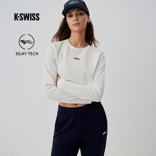 KSWISS盖世威T恤女休闲亲肤上衣