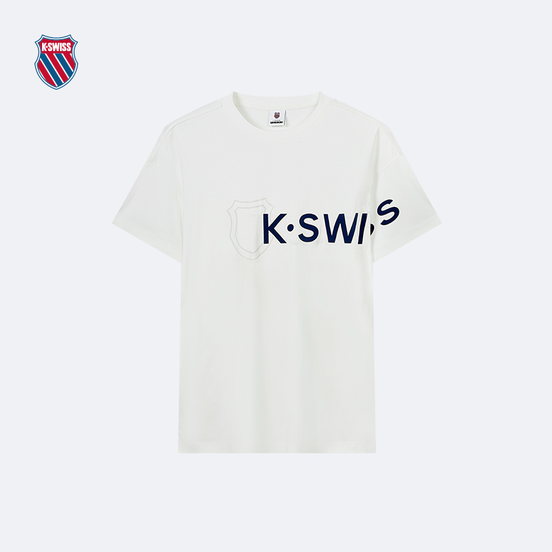 KSWISS盖世威T恤男经典透气短袖