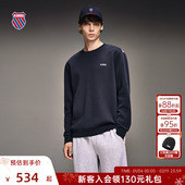 KSWISS盖世威卫衣男 1010833 百搭休闲套头衫 冬季 潮流保暖时尚