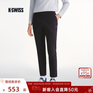 运动裤 KSWISS盖世威男裤 透气耐磨针织长款 新款 1011486 25秋季