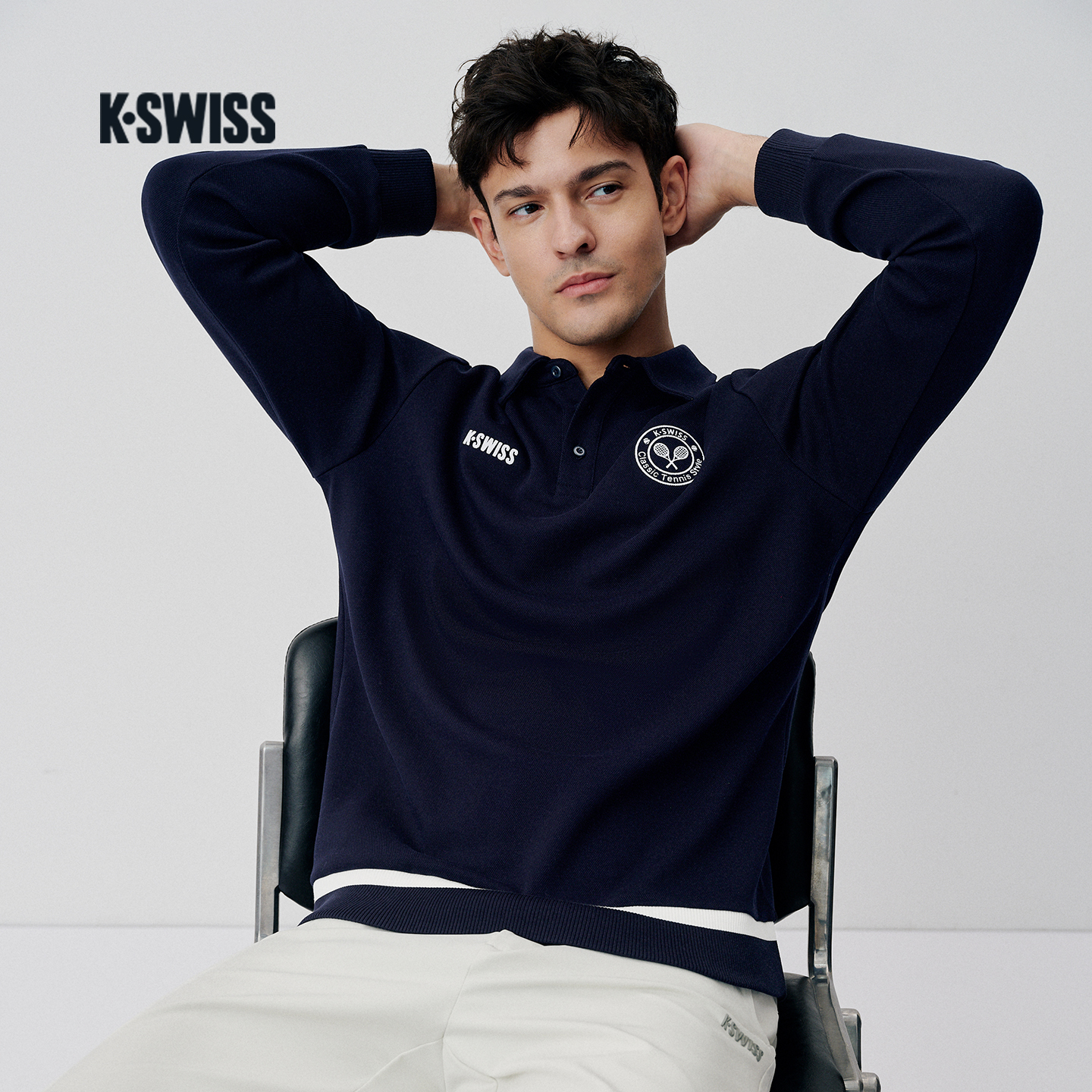 KSWISS盖世威POLO衫男休闲百搭