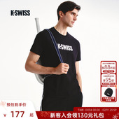 KSWISS盖世威T恤男夏季 宽松透气圆领轻薄休闲短袖 运动上衣109876