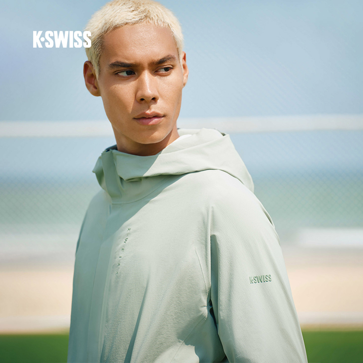 KSWISS盖世威外套男简约休闲上衣