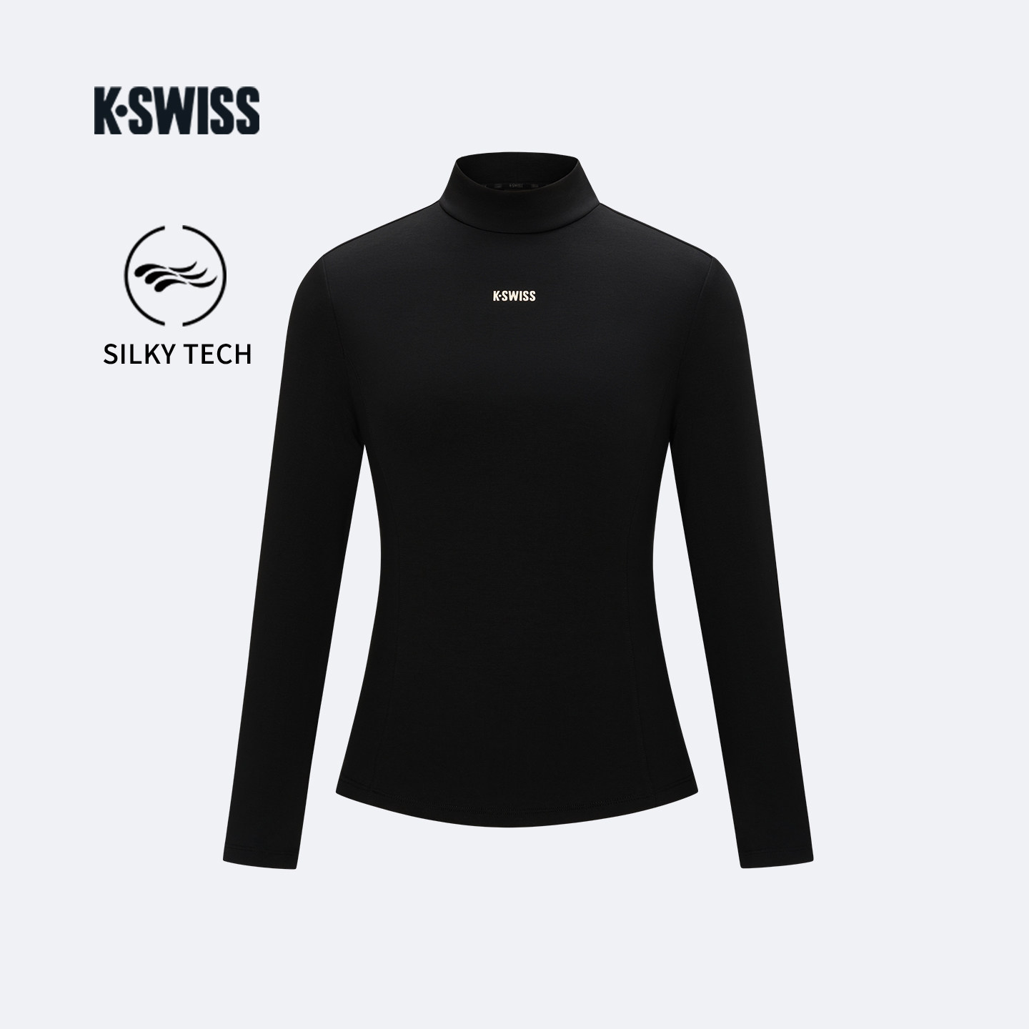 KSWISS盖世威T恤女 冬季新款经典百搭运动休闲套头长袖1912149