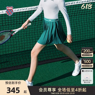 KSWISS盖世威网球裙女 夏季 专业运动半身裙1910080 秀场同款