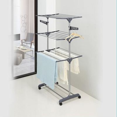 clothes drying rack folding laundry garment dryer hanger