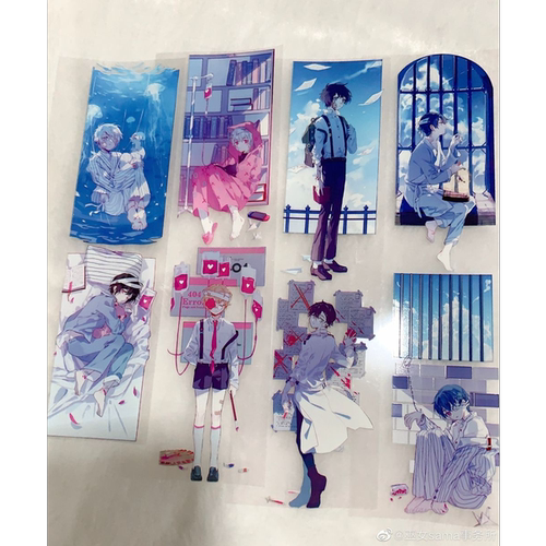 巫女sama手帐胶带分装DIY贴纸pet