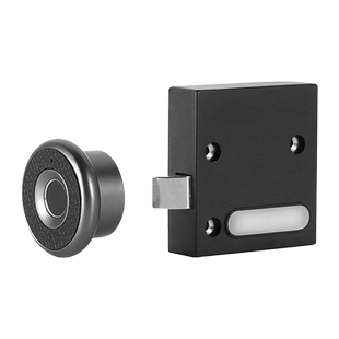 三联动抽屉锁储物柜抽屉锁文件柜书柜密码锁玻璃酒柜指纹锁信箱锁