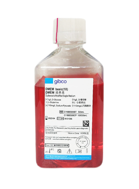 GIBCO 国产DMEM低糖培养基 C11885500BT 500ml/瓶