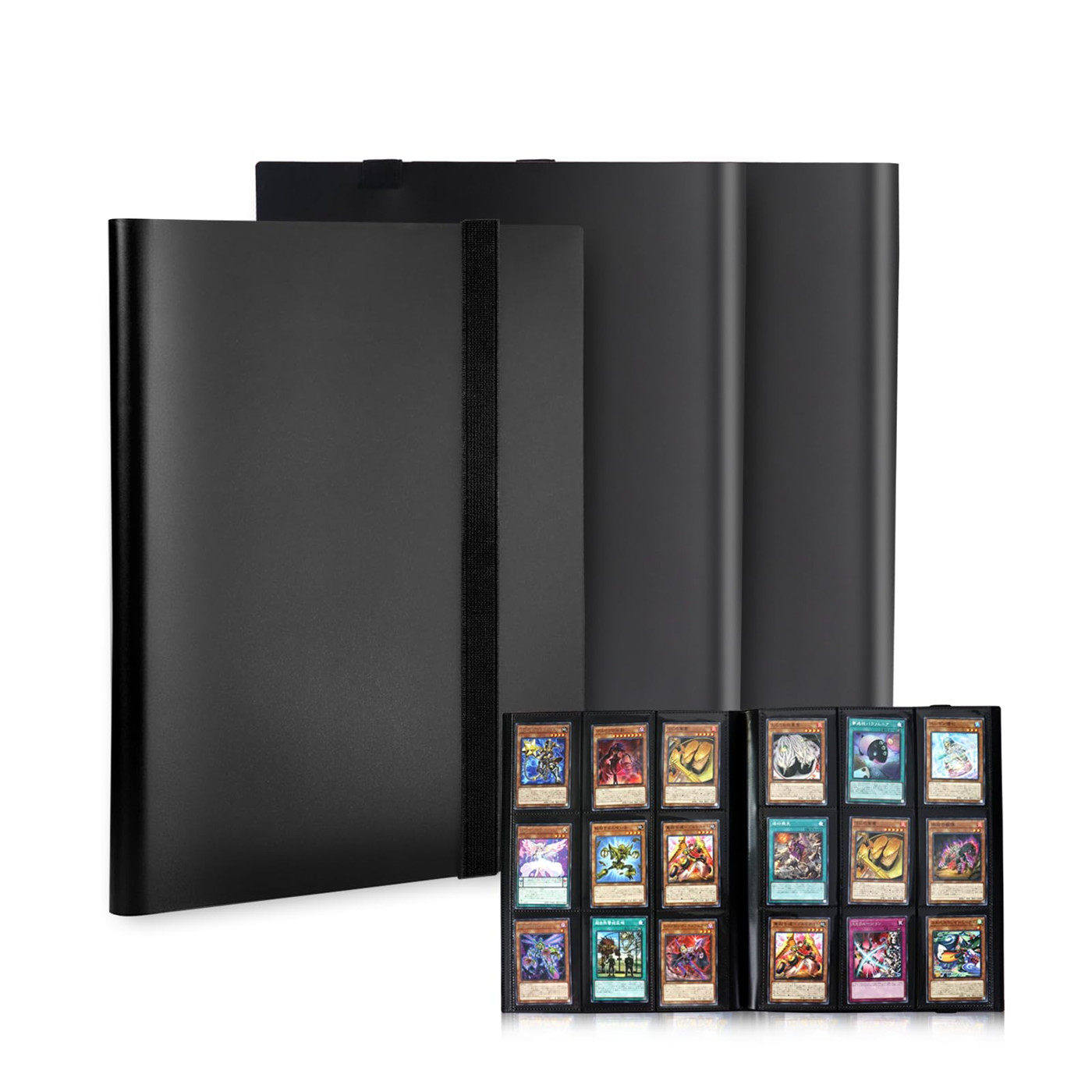 卡册卡片收纳册卡包儿童卡牌收藏册宝可梦游戏王集卡册4/9/12宫格,收纳整理,卡片收纳盒/册,淘宝优惠券,粉丝福利购,淘宝优惠卷