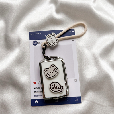 沃尔沃【可爱小猫小鱼】钥匙套