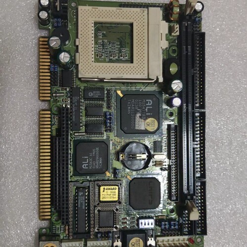 议价586 BC9BC10 ISA半长工控机主板 集成显卡 AL