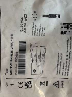 议价图尔克Turck磁敏传感器德国进口NIMFE-M12/4
