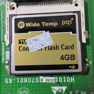 工业级CF卡 4GB 工业P 议价PQI 宽温 劲永