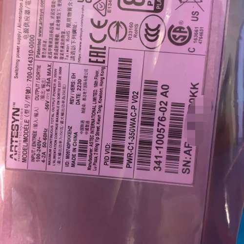 议价PWR-C1-350WAC-P全新全新 2