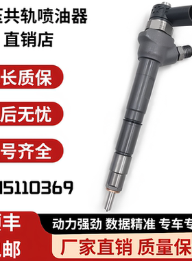 0445110369高压共轨喷油器总成 适用于大众奥迪斯柯达2.0TDI