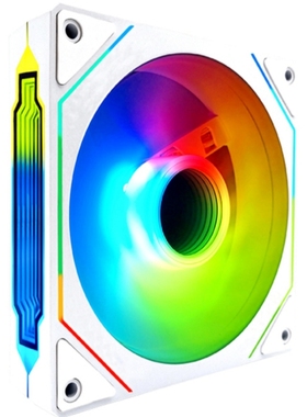 凌镜四代PRO幻彩发光机箱风扇12CM支持神光棱镜ARGB定速