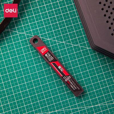 得力黑刃美工刀片小号美工刀片小