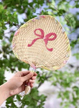 蒲扇定制纯手工编织扇子竹质工艺创意夏季驱蚊纳凉葵扇厂家批货