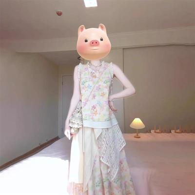 夏日绝美小裙子多巴胺穿搭一套温柔度假风法式清纯甜美连衣裙套装