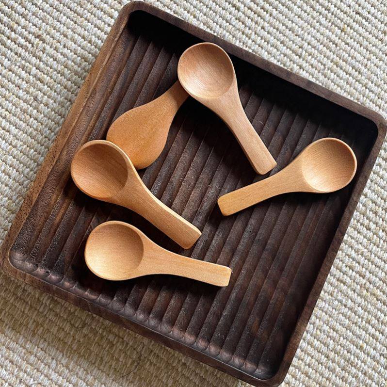 复古盐勺子厨房调料勺咖啡粉勺家用迷你小调羹木头儿童小勺子饭勺,餐饮具,调羹/饭勺,淘宝优惠券,粉丝福利购,淘宝优惠卷